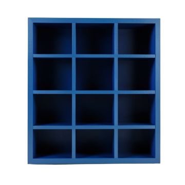 Olive Bluff Empty Mug-Storage Cabinet Insert - Blue