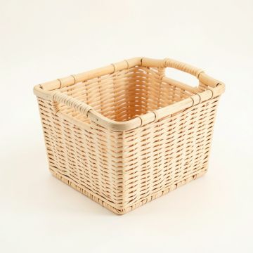 Flint Bluff Empty Storage Basket - Ivory (synthetic illustration; no displayed measurements)