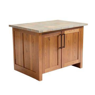 Kitchen Island With Tile Top