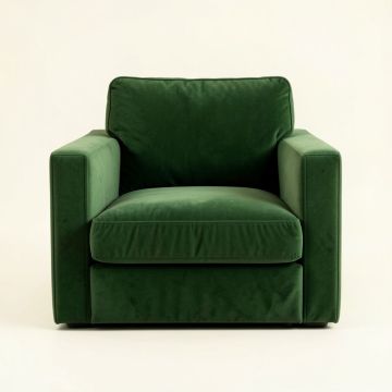 Summit Bend Upholstered Armchair - Green (synthetic illustration; no displayed measurements)