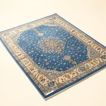 Brandt Oriental Blue Rug (synthetic illustration; no displayed measurements)