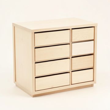 Willow Branch Small-Parts Storage Drawer Cabinet - Ivory (synthetic illustration; no displayed measurements)