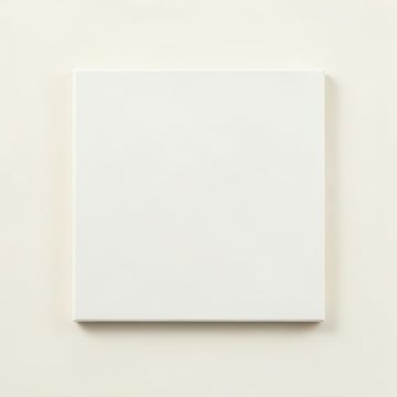 Maple Bend Uninstalled Square Decorative Tile - White (synthetic illustration; no displayed measurements)