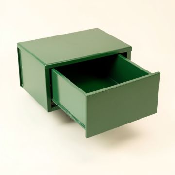 Aspen Dell Under-Desk Drawer Unit - Green (synthetic illustration; no displayed measurements)