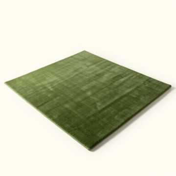 Plums Cotton Green Area Rug (synthetic illustration; no displayed measurements)