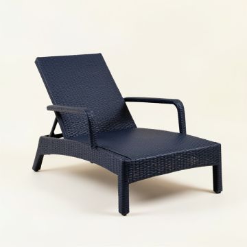 Clay Arc Outdoor Lounge Chair (synthetic illustration; no displayed measurements)