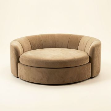 Aticus 88 '' Round Arm Sofa Bed (synthetic illustration; no displayed measurements)