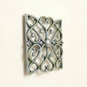 Steel Decorative Wall Accent (synthetic illustration; no displayed measurements)