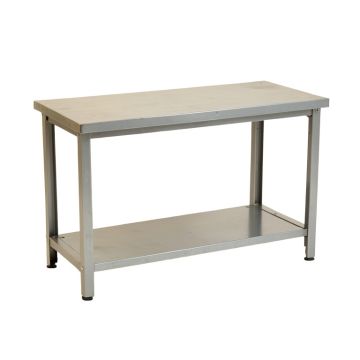 Shore Crest Empty Workshop Workbench - Gray