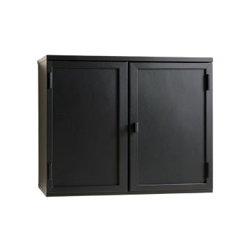 Heath Dale Wall-Mounted Entry Cabinet - Black