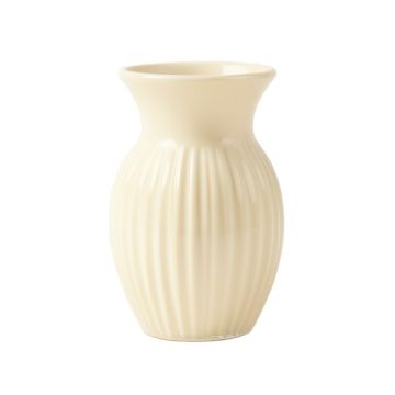 Ash Branch Empty Decorative Vase - Cream