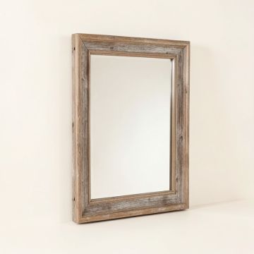 Coastal Distressed Wall Mirror (synthetic illustration; no displayed measurements)