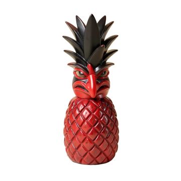 Tiki Mask Pineapple Ku Tropical Wall Decor