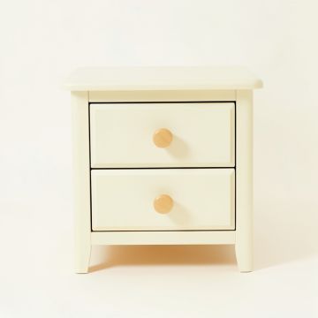 River Branch Nightstand - Ivory (synthetic illustration; no displayed measurements)