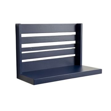 Dune Branch Wall-Mounted Entryway Organizer Shelf - Navy