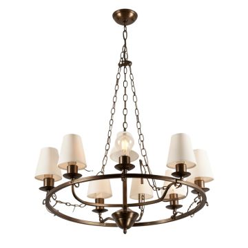 Littleville 9-Light Shaded Chandelier Tiered Chandelier