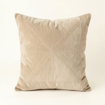Vale Bend Filled Accent Pillow - Beige (synthetic illustration; no displayed measurements)