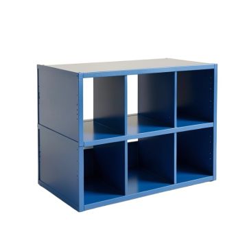 Holly Bend Desktop Shelving Unit - Blue (synthetic illustration; no displayed measurements)