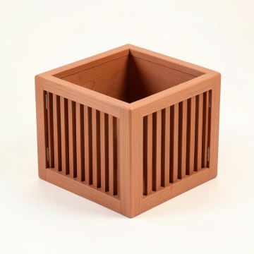 Laurel Dale Empty Furniture-Style Litter Enclosure - Terracotta (synthetic illustration; no displayed measurements)