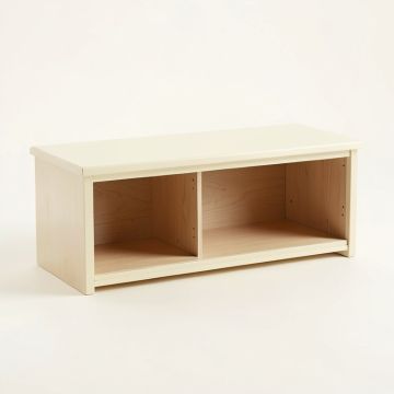 Holly Brook Shoe Storage Bench - Cream (synthetic illustration; no displayed measurements)