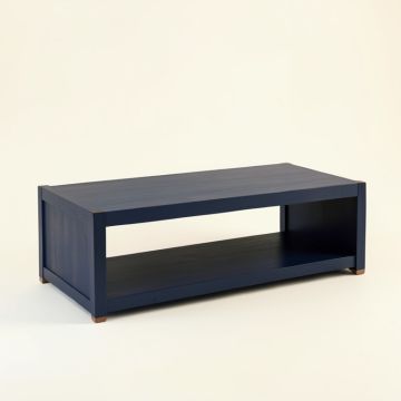 Alder Bluff Coffee Table - Navy (synthetic illustration; no displayed measurements)