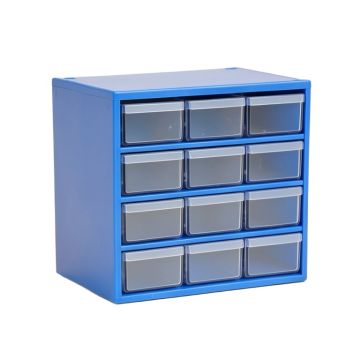 Ash Canyon Small-Parts Storage Drawer Cabinet - Blue