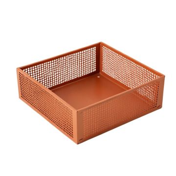 Brook Canyon Empty Under-Desk Cable Tray - Terracotta