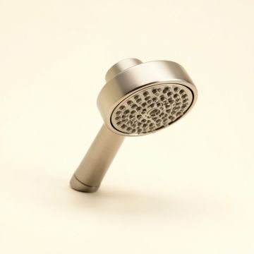 Sculpted Rite-Temp® Shower Valve Trim With 2.5 Gpm Showerhead , Brushed Nickel (synthetic illustration; no displayed measurements)