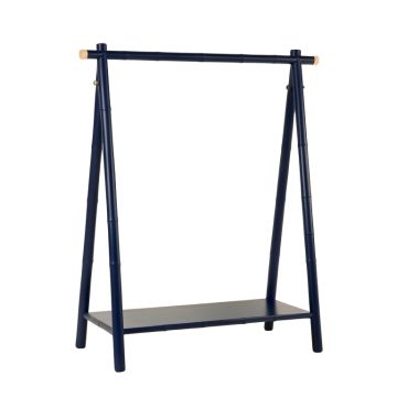 Wren Bend Empty Garment Rack - Navy
