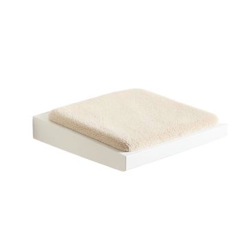 Slate Bluff Wall-Mounted Cat Perch - White