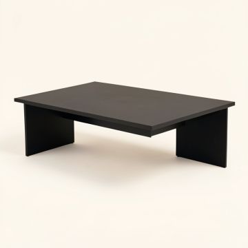 Alder Brook Desktop Monitor Riser - Black (synthetic illustration; no displayed measurements)