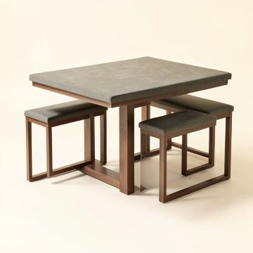 Denham 3 Piece Pub Table Set (synthetic illustration; no displayed measurements)