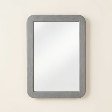 Heath Bridge Framed Wall Mirror - Gray (synthetic illustration; no displayed measurements)