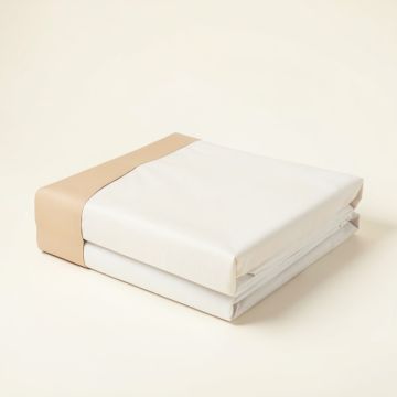Itasca Microfiber Fitted Top Sheet Set (synthetic illustration; no displayed measurements)