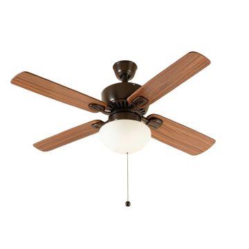 52 '' Rankins 5 - Blade Standard Ceiling Fan With Light Kit Included