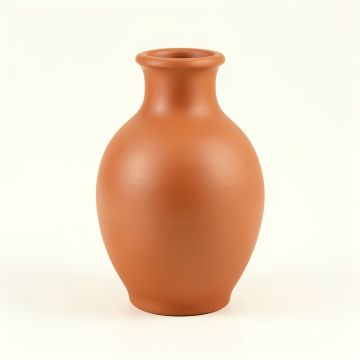 Meadow Bluff Empty Decorative Vase - Terracotta (synthetic illustration; no displayed measurements)
