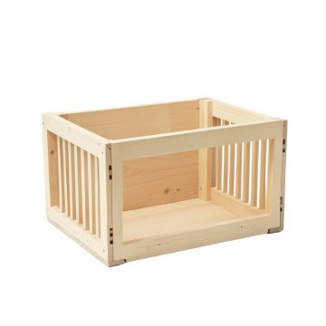Hill Canyon Empty Furniture-Style Pet Crate - Beige