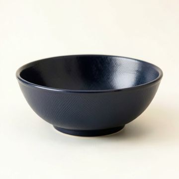 Dawn Bluff Dining Bowl - Navy (synthetic illustration; no displayed measurements)