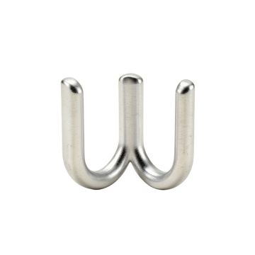 C Aluminum Shower Curtain Hooks