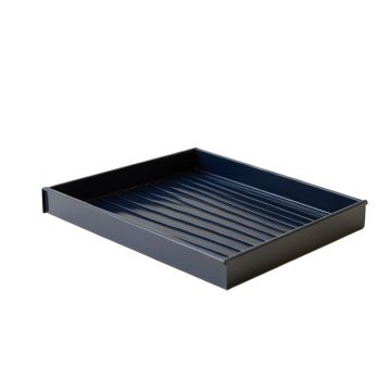 Willow Falls Empty Under-Desk Cable Tray - Navy