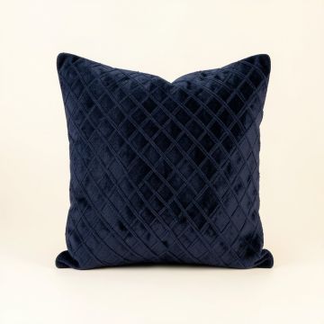 Slate Bluff Filled Accent Pillow - Navy (synthetic illustration; no displayed measurements)