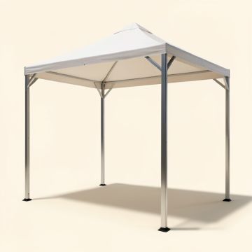 Latina 10 Ft. W X 10 Ft. D Aluminum Pergola With Canopy (synthetic illustration; no displayed measurements)