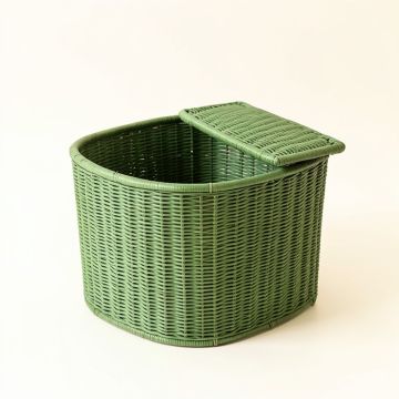 Maple Bridge Laundry Hamper - Green (synthetic illustration; no displayed measurements)
