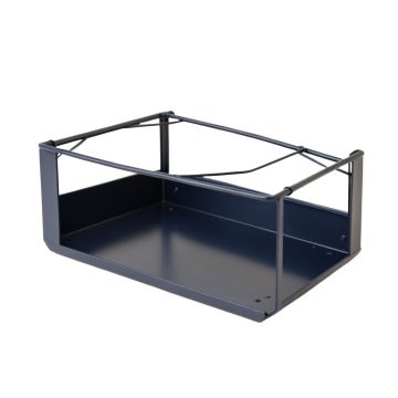 Oak Crest Empty Under-Desk Cable Tray - Navy