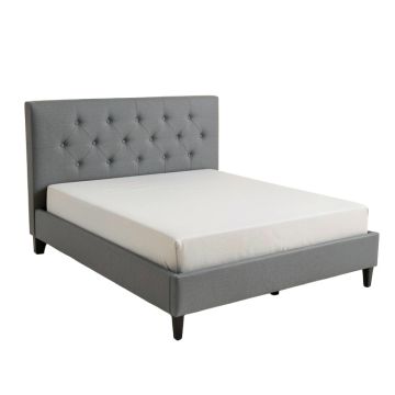 Christhopher Tufted Upholstered Low Profile Standard Bed