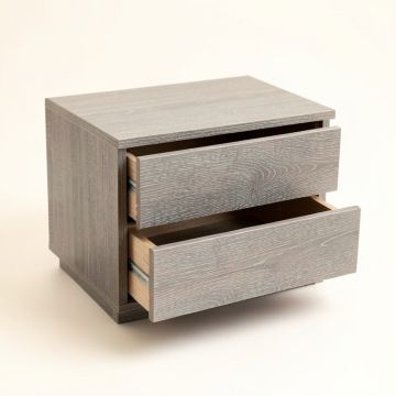 Harbor Edge Small-Parts Storage Drawer Cabinet - Gray (synthetic illustration; no displayed measurements)