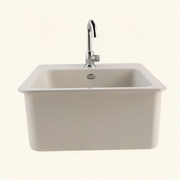 Vault Under-Mount Single-Bowl Kitchen Sink (synthetic illustration; no displayed measurements)