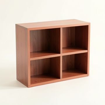 Laurel Branch Desktop Shelving Unit - Terracotta (synthetic illustration; no displayed measurements)