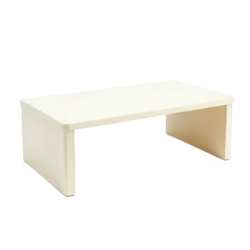 Linden Crossing Desktop Monitor Riser - Ivory