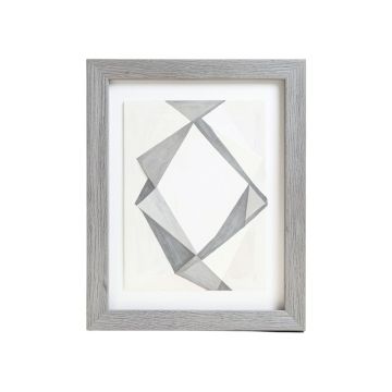 Geometric I - Picture Frame Painting Print On Wood
